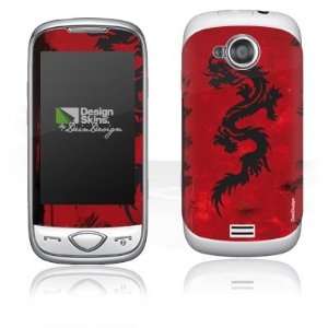  Design Skins for Samsung S5560   Dragon Tribal Design 