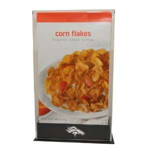  Denver Broncos 12 oz. Cereal Box Display   Sports 