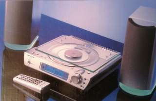   Digital Bookshelf Stereo 2.0 CD Player With AM/FM Digital Tuner  