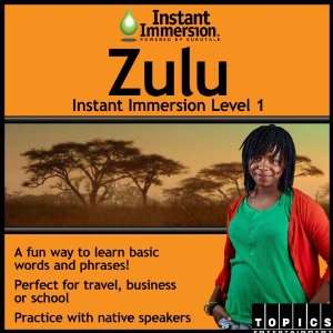  Instant Immersion Level 1   Zulu  Software
