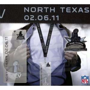  Super Bowl XLV (45) Lanyard, Ticket Holder & Pin Sports 