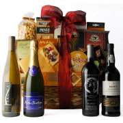 Super Grand Gourmet Wine Gift Basket 