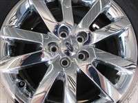 2011 Ford Edge Factory 18 Chrome Clad Wheels Tires Flex OEM Rims 