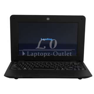   Netbook Laptop VIA 8650 800Mhz 4GB Android 2.2 Wifi 256MB Black  