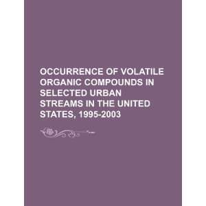  Occurrence of volatile organic compounds in selected urban 