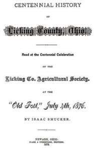 1876 Centennial History of Licking County Ohio OH  