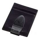 Money Clamp Black Matte TI Mini Geneva II With Black Wallet Clip