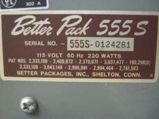 Better Pack 555S Electric Tape Dispenser  