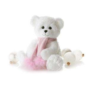    Snuggle Up Hugs Holiday White Bear 11 by Aurora Toys & Games
