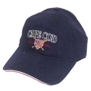  CAPE COD 1885 MASSACHUSETTS NAVY BLUE HAT CAP SMALL MED 