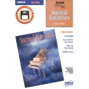 Sacred Favorites   Easy Piano   Book/Disk Pkg.:  Musical 