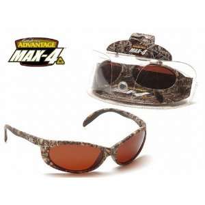   Max4 Polarized Camo Hunting Sunglasses Oxbow