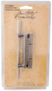 Tim Holtz Idea ology Drill Punch Tool Holes Soft Metal  