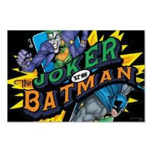 The Joker Vs Batman Poster 