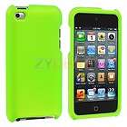 Green Hard Skin Case Cover for iPod Touch 4th Gen 4G 4