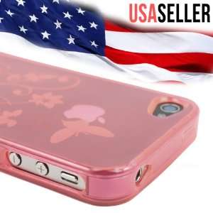  Clear Pink Slim Cell Phone Case Cellphone for Apple iPhone 