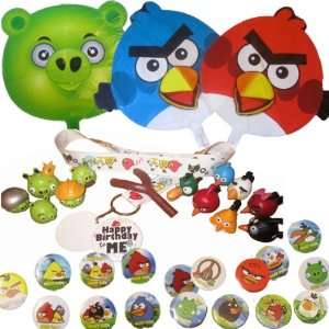  Angry Birds & Pig Deluxe Party Set  Balloons 