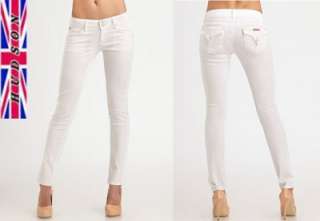NWT Hudson Collins Skinny White Jeans $165 Authentic  