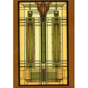    Bradley House Glass by Frank Lloyd Wright, 2x3