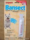 DOG Flea Tick Drops Dogs Up 33 lb 1 month Supply Sergeants Bansect 