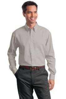 NEW Port Authority Long Sleeve Value Poplin Shirt.S632  