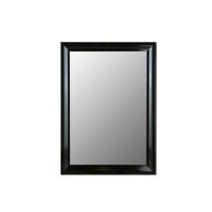  2nd Look Mirrors 205800 26x36 Glossy Black Petite Mirror 