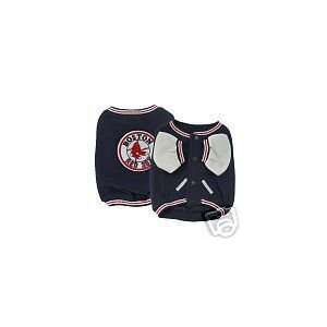 MLB Boston Red Sox Dog Varsity Jacket Coat w/Logo LARGE:  