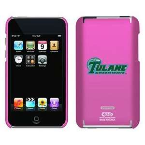  Tulane Green Wave banner on iPod Touch 2G 3G CoZip Case 