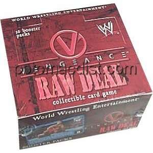  WWE Raw Deal Card Game Vengeance Booster Box Toys & Games