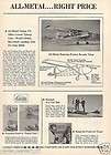 1953 Cessna 170 Aircraft ad 2 11 12 items in Old Ads and Stuff store 
