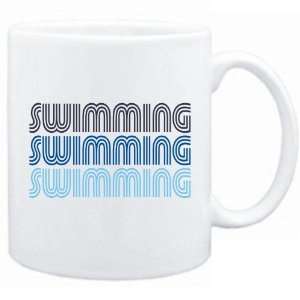  New  Swimming Retro Color  Mug Sports