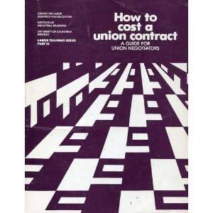  How to cost your labor contract Thomas K Kollins Books