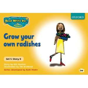  Write Inc. Phonics: Yellow Set 5 Storybooks: Grow Your Own Radishes 