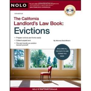  By David Brown Attorney: California Landlords Law Book 