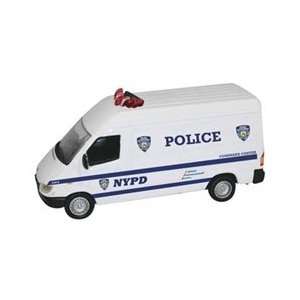   HO MB/Dodge Sprinter Van NYPD Task Force  Toys & Games  