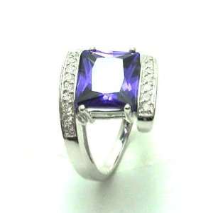  Natural Purple Quartz & Swarovski Crystal Designer Style 