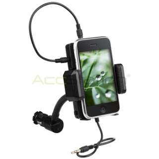 For iPhone 4 4S 3G FM TRANSMITTER CAR HANDSFREE ADAPTER  