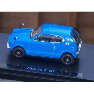  Honda Z 1970 Light Blue 1/43 Scale Diecast Model: Toys 