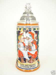Budweiser Beer Stein   ALL I WANT FOR CHRISTMAS   New  
