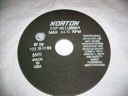 Norton Thread Grinding Wheels 180 x 6 x 35 lot of 6 New  