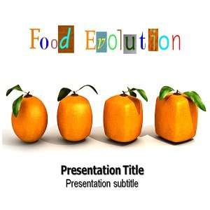 Food Evolution Powerpoint Templates   Food Evolution Powerpoint (PPT 