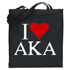  Alpha Kappa Alpha I Love Tote Bags: Health & Personal Care