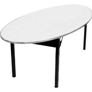 Original Series Oval Banquet Table with Mayfoam Top 