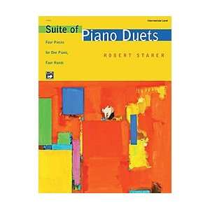  Suite of Piano Duets (0038081153643) Robert Starer Books