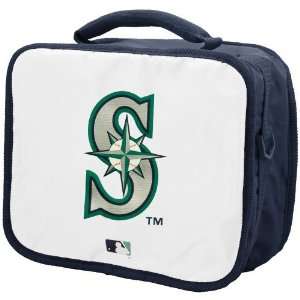 Seattle Mariners White Navy Blue Insulated MLB Lunch Box:  