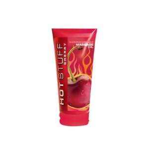  Bundle Hot Stuff Oil 6Oz Tube Cherry and 2 pack of Pink 