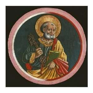 Bartolomeo Caporali   Saint Peter Giclee 