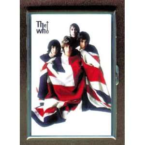 KL THE WHO 1960S FLAG PHOTO ID CREDIT CARD WALLET CIGARETTE CASE 