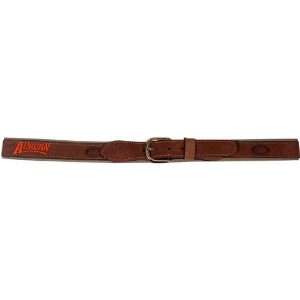  Auburn Tigers Embroidered Dark Colored Leather Belt 