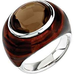   Ring w/Tiger Print Enamel set in Sterling Silver for SALE(5) Jewelry